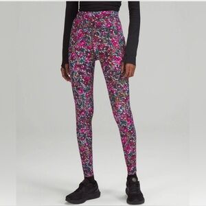 Lululemon Run Swift Speed High-Floral Electric Multi Rise
Leggings size 2